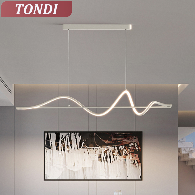 Kitchen Appliances In White - Modern LED Pendant Lights For Dining