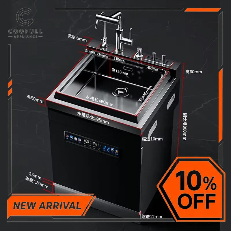600mm Built In Dishwasher 12 P - đánh giá và giá Kitchen Appliances Built In