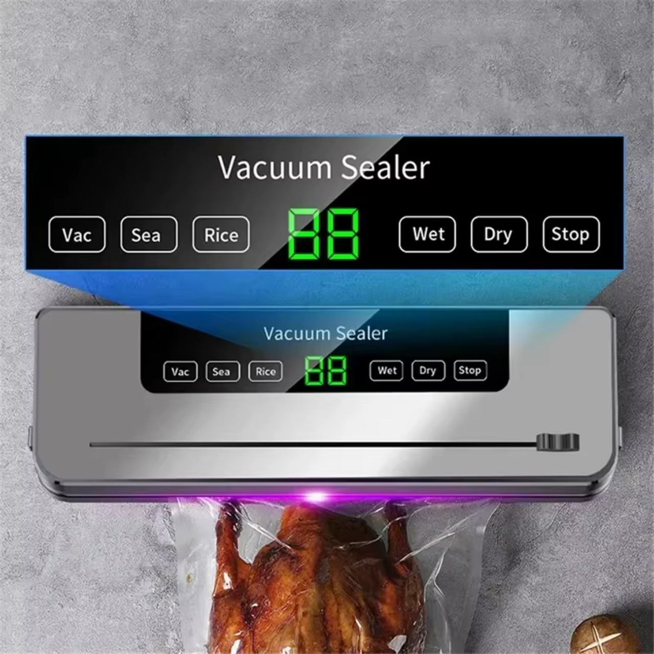 Electric Vacuum Sealer Machine - đánh giá và giá Kitchen Appliances Built In