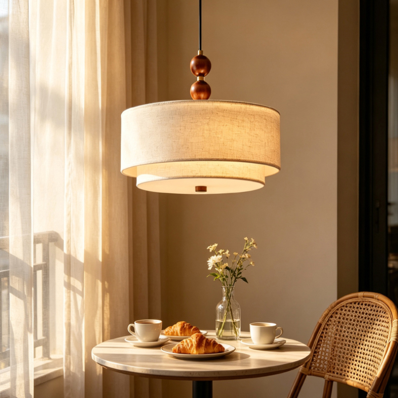 Japanese-style Fabric Chandeli - đánh giá và giá Kitchen Appliances In White